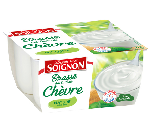 Yaourt brassé au lait de chèvre Soignon 