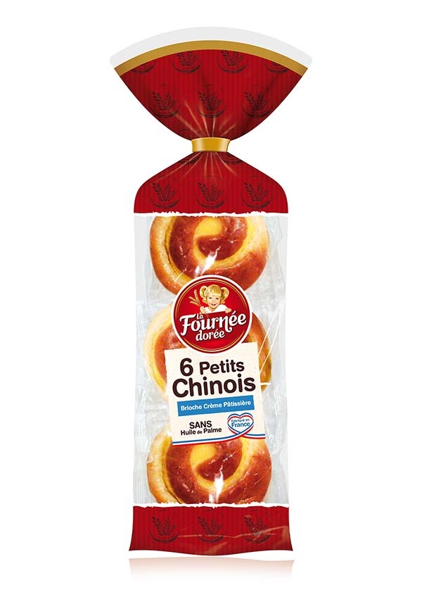 Fournée Dorée petite brioche à la créme patissière