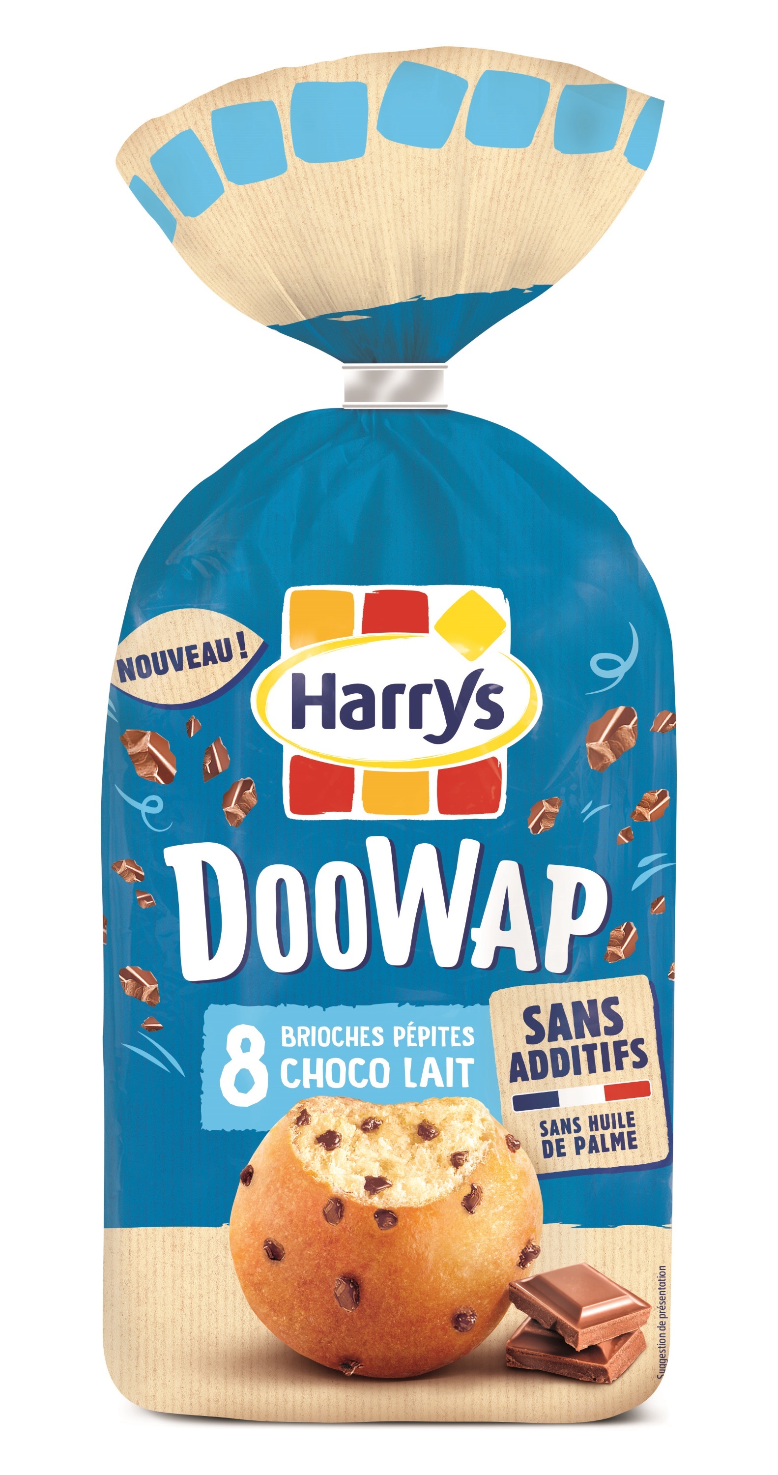 DooWap brioches aux pépites chocolat au lait