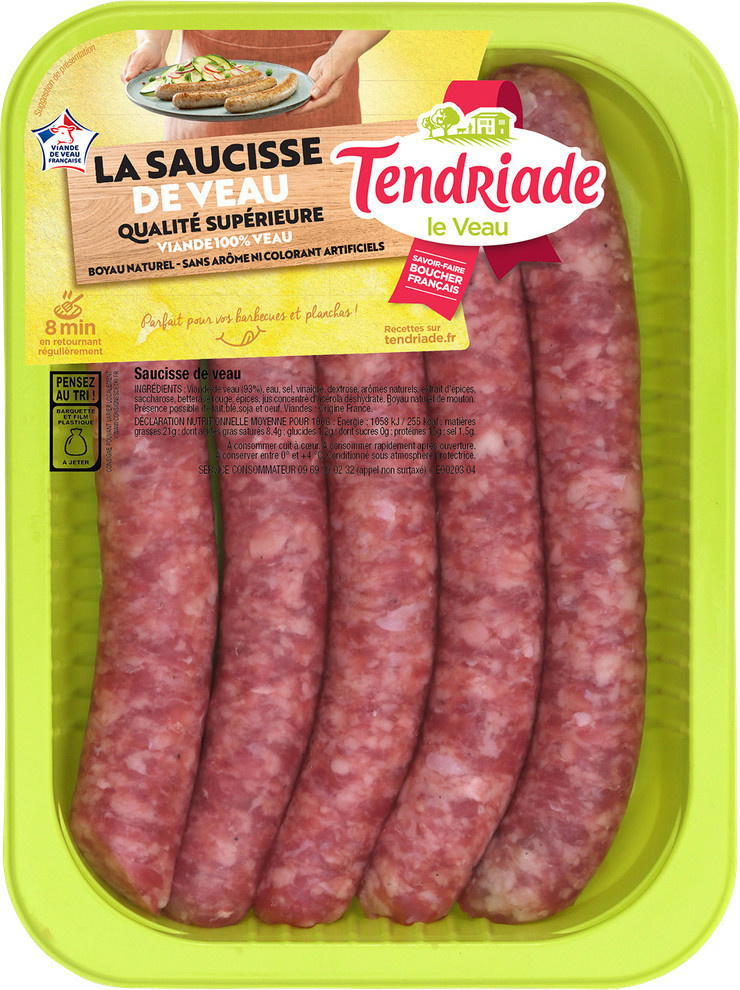 Saucisse de Veau Tentriade 