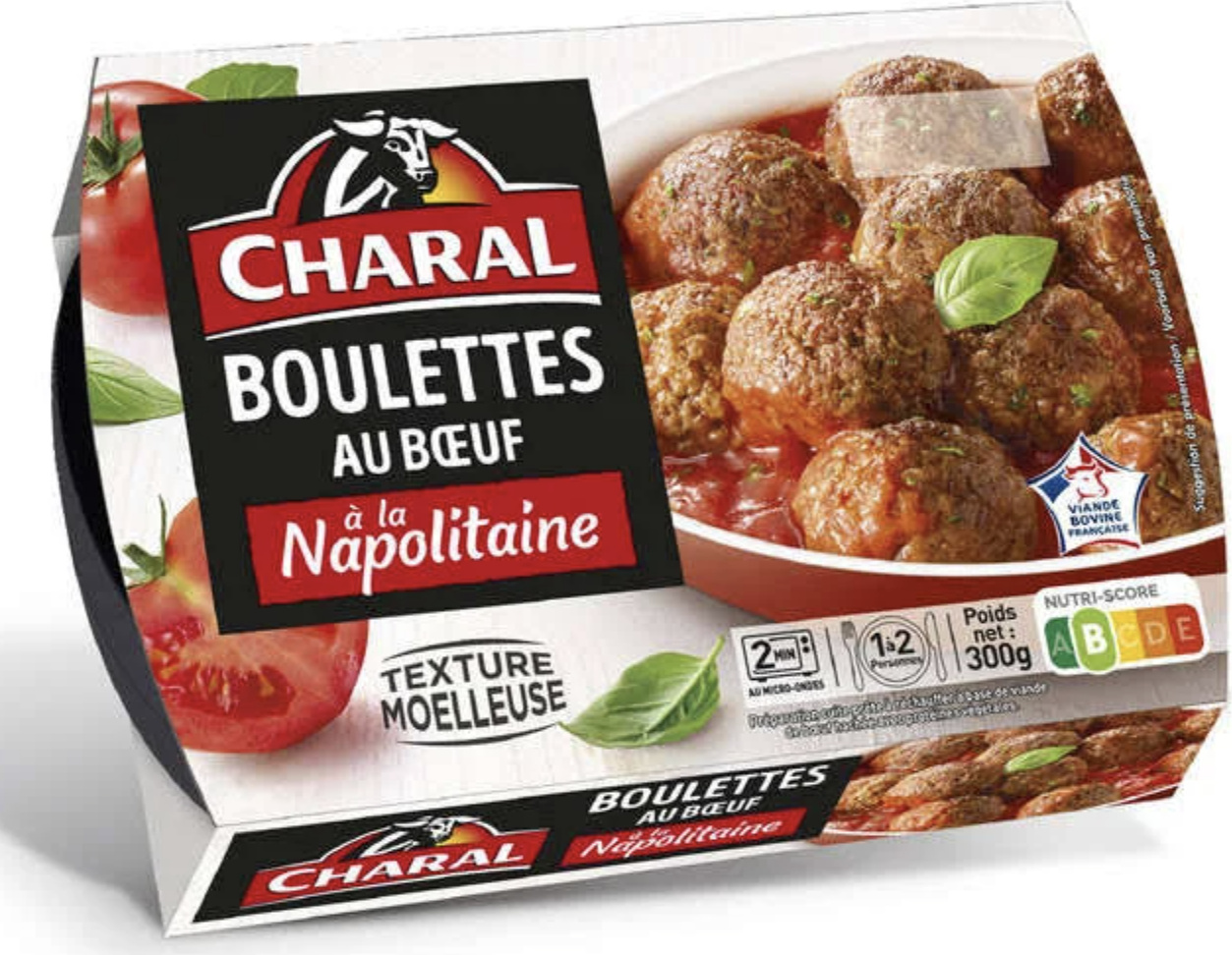 Charal Boulettes de boeuf à la Napolitaine 
