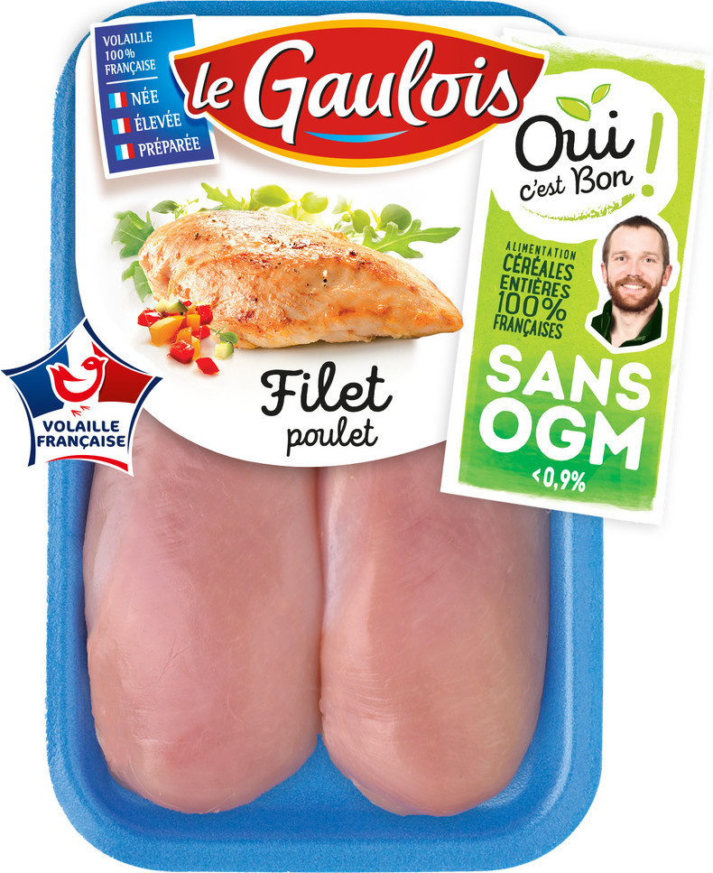 Filet de poulet Le Gaulois x 2