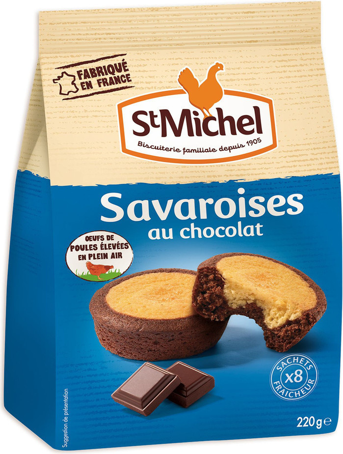 Savaroises au chocolat St Michel 