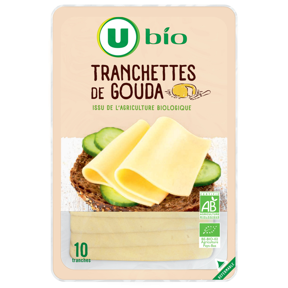 Tranchettes de Gouda bio U