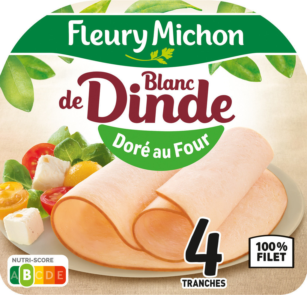 Fleury Michon Blanc de dinde doré au four