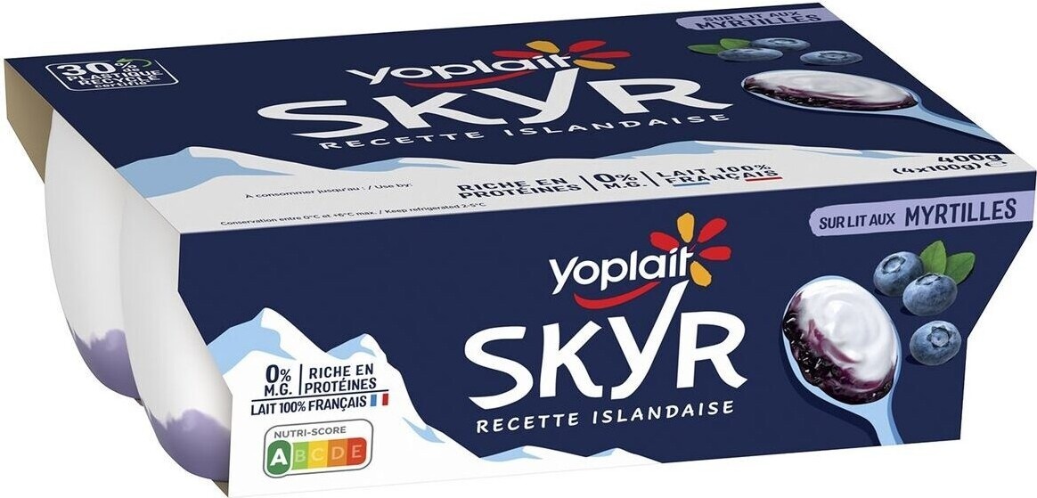 Skyr aux myrtilles Yoplait 