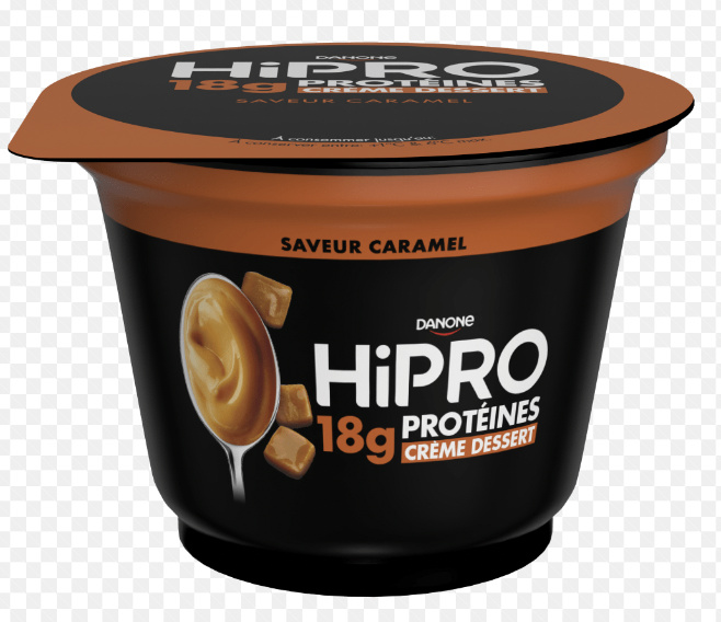 Hipro crème dessert saveur caramel