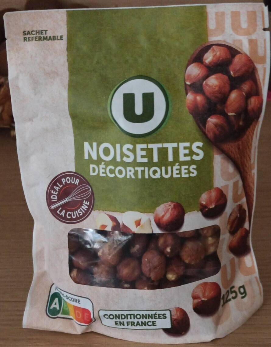 Noisettes décortiquées U