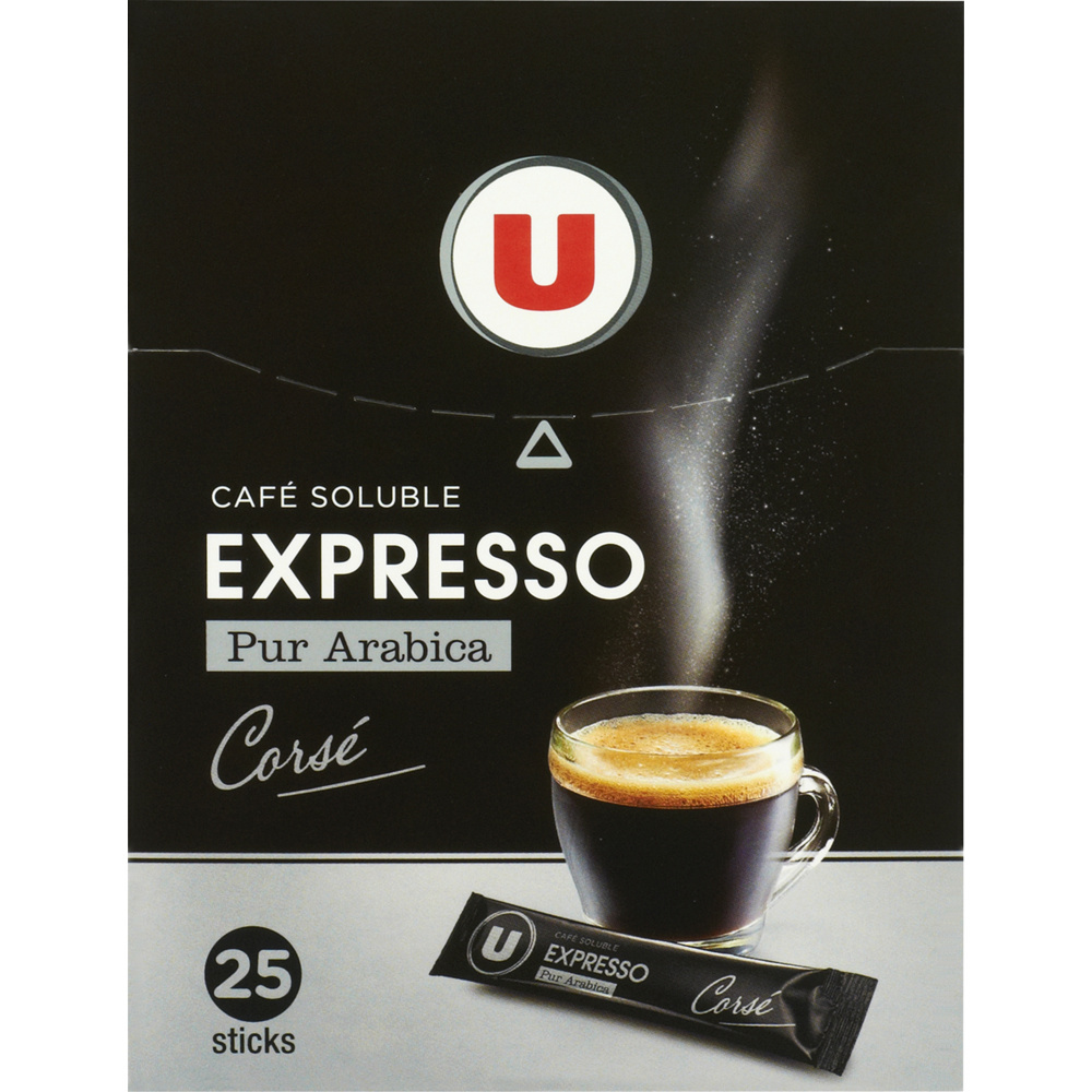 Espresso café soluble en stick U