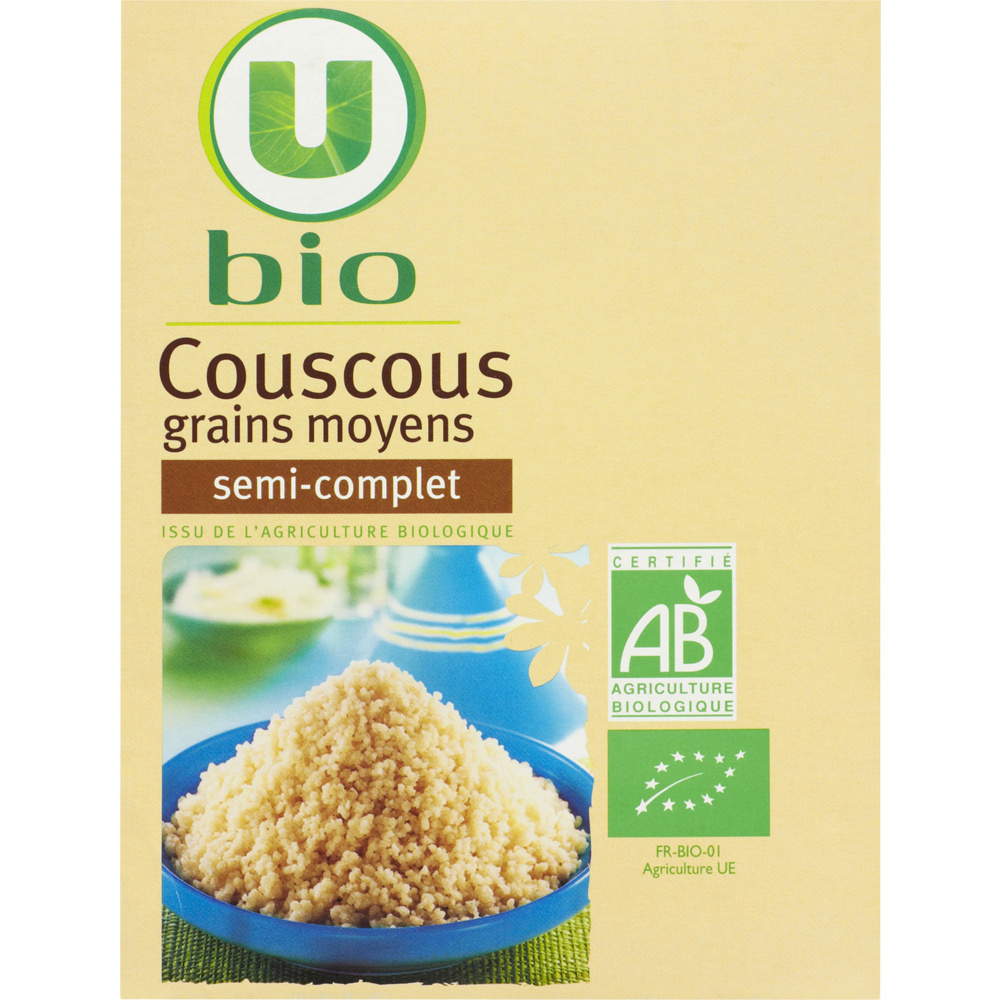 Couscous semi-complet U bio