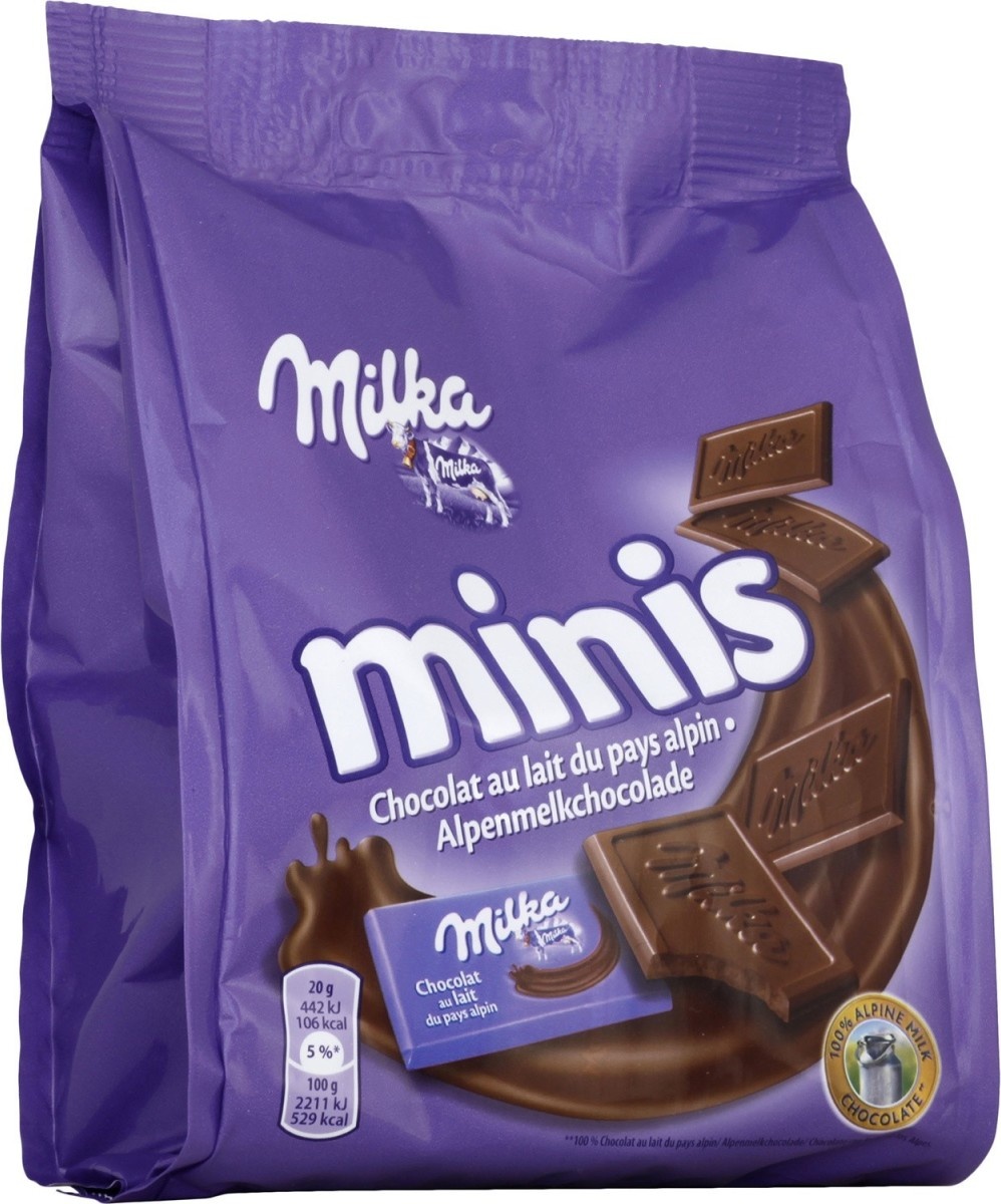 Minis Milka chocolat au lait