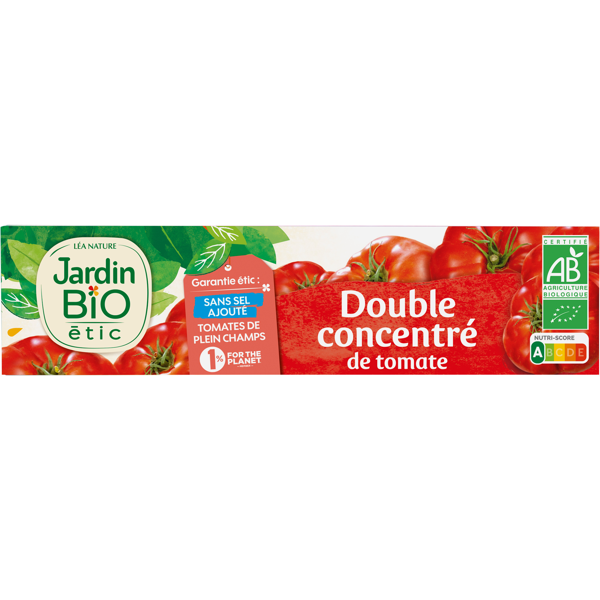 Double concentré tomate bio