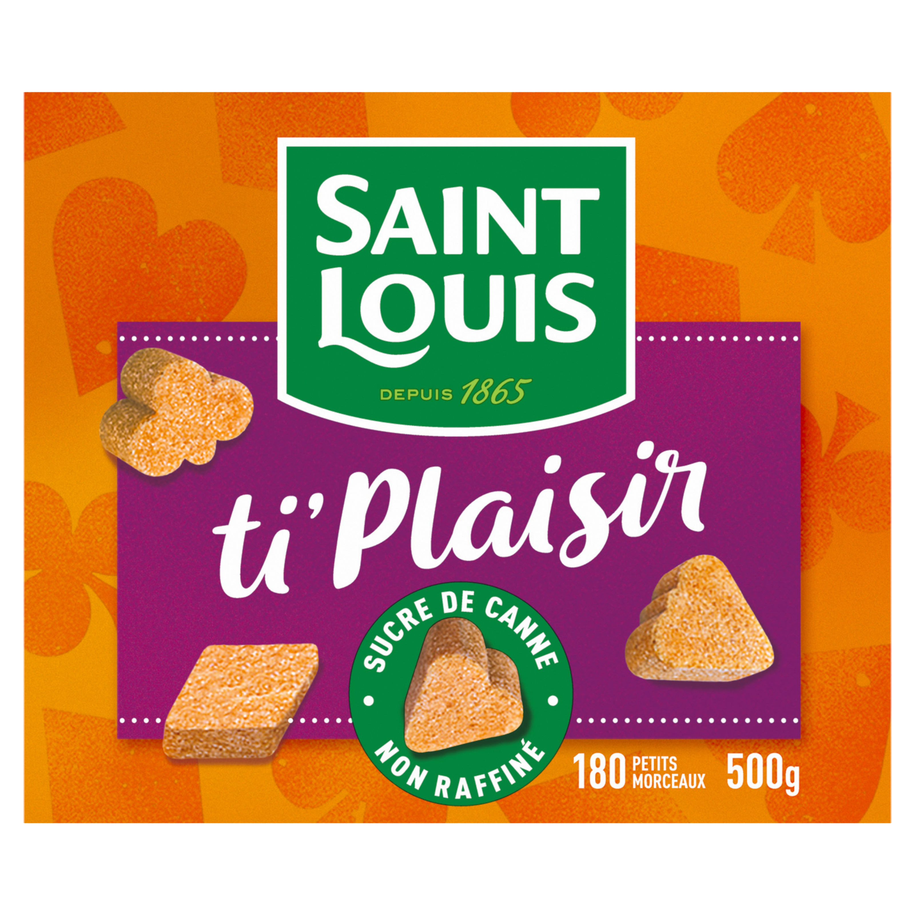 Ti' plaisir petits sucres roux de Canne Saint Louis