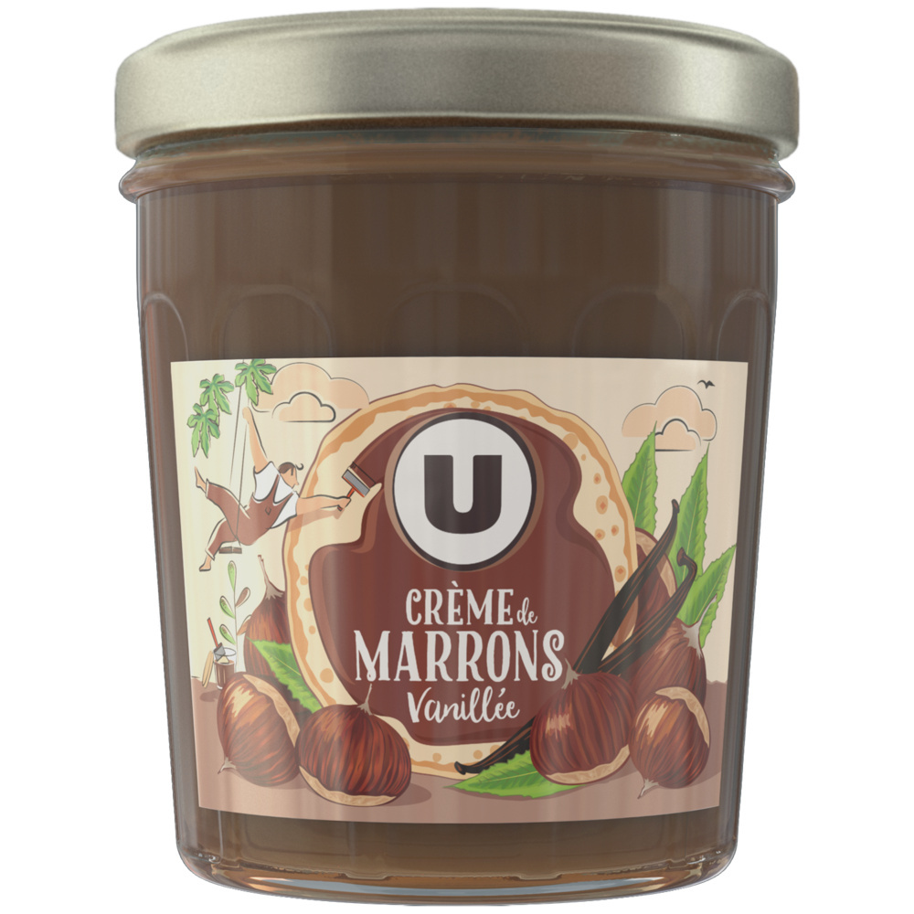 Crème de marrons vanillée U