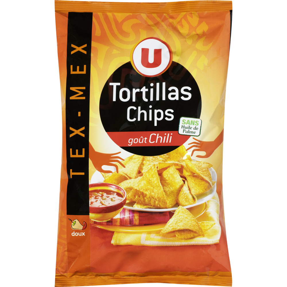 Tortilla chips goût chili U
