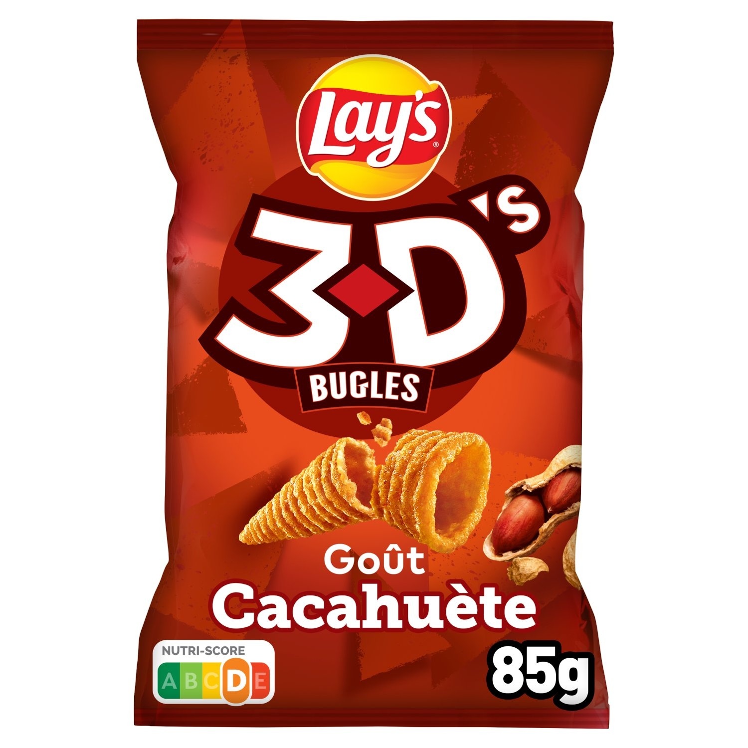 Lay's 3D's Bugles goût cacahuète