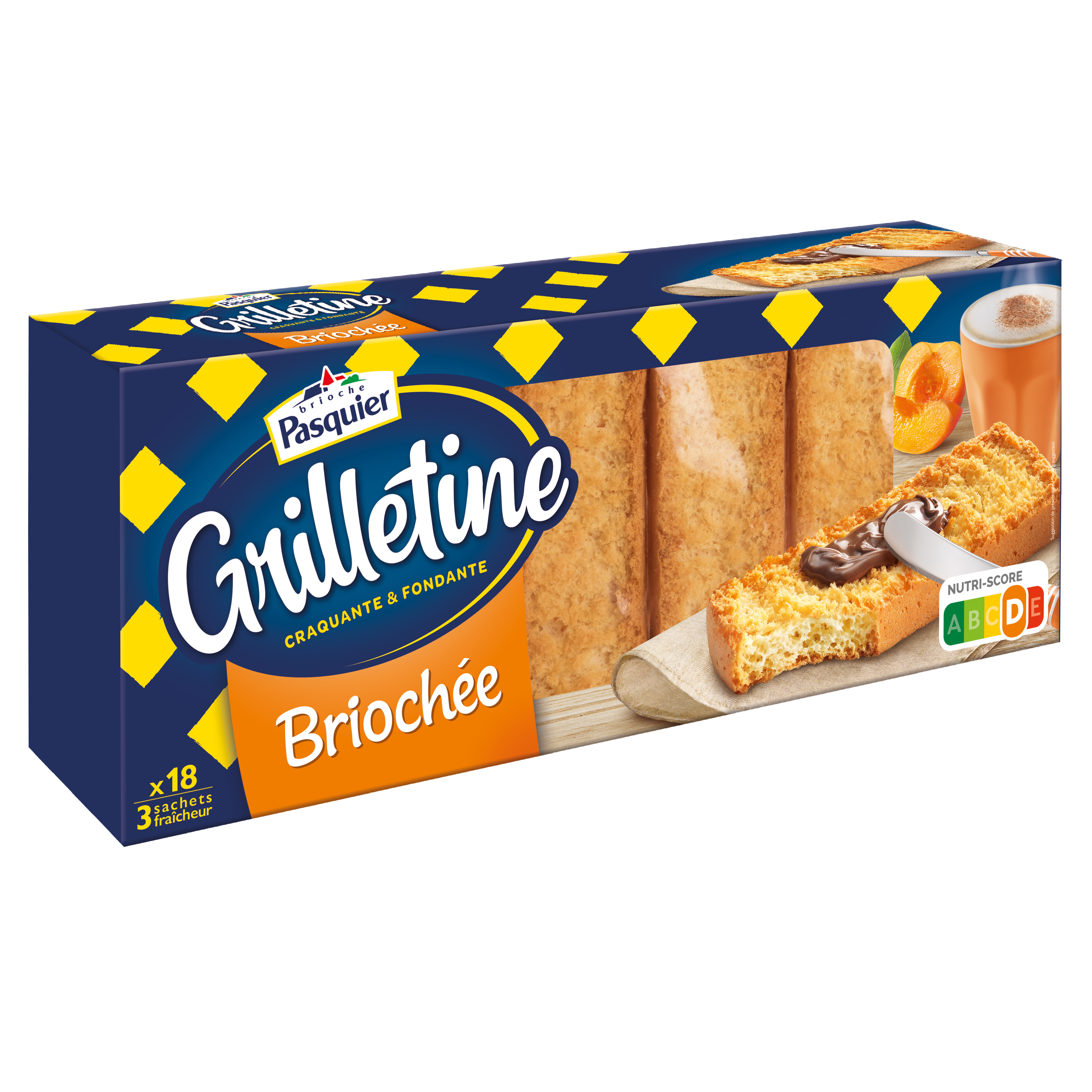 Grilletine de Pasquier briochée 