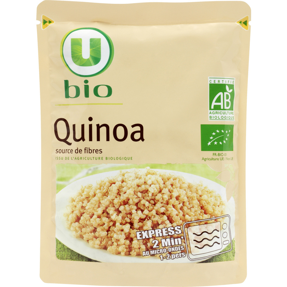 Quinoa en sachet micro-ondable bio U 