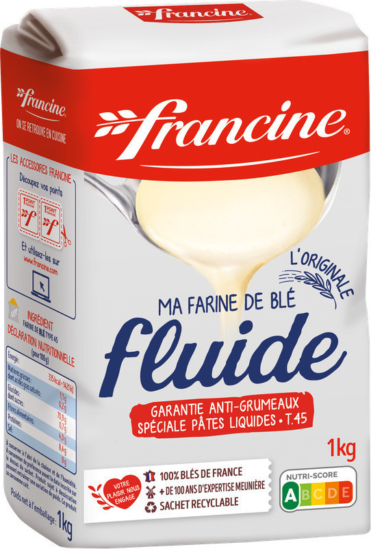 Francine Farine de blé fluide T45