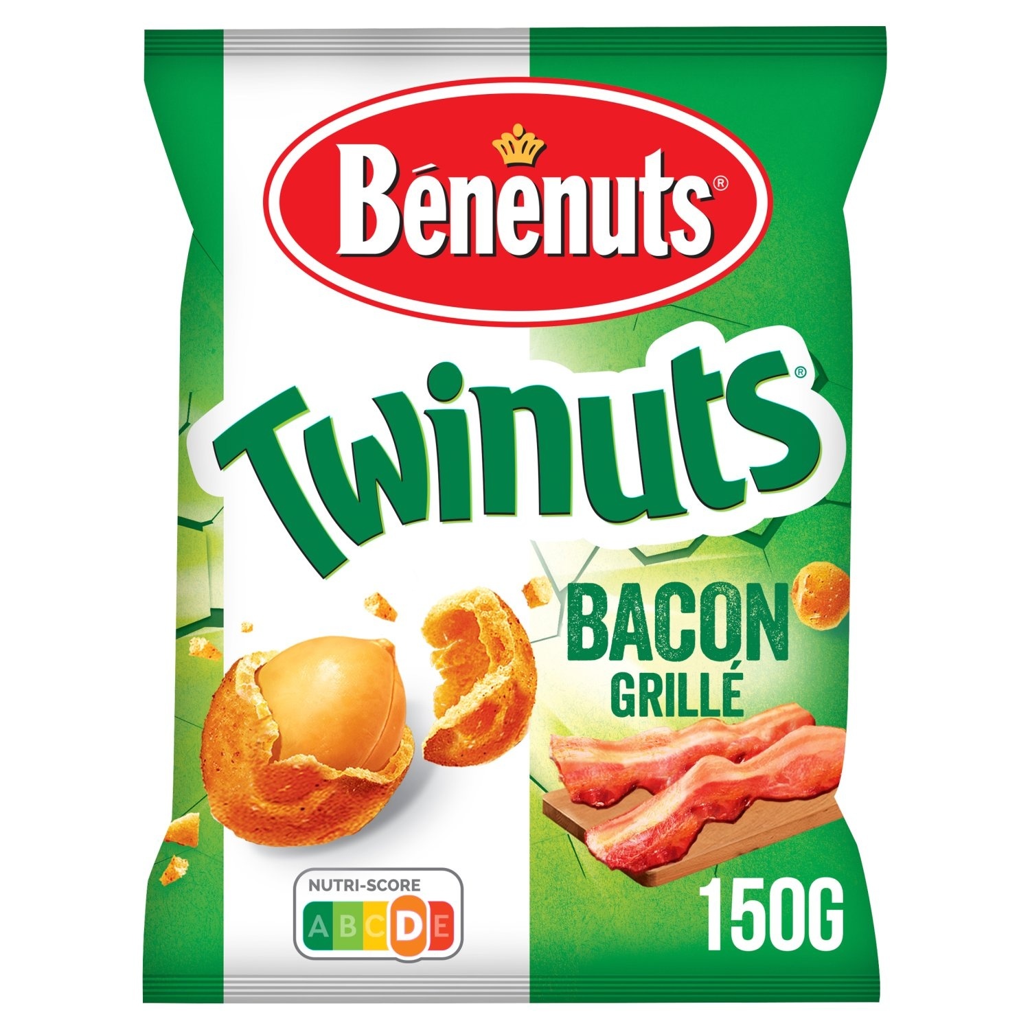 Bénénuts Twinuts saveur bacon grillé