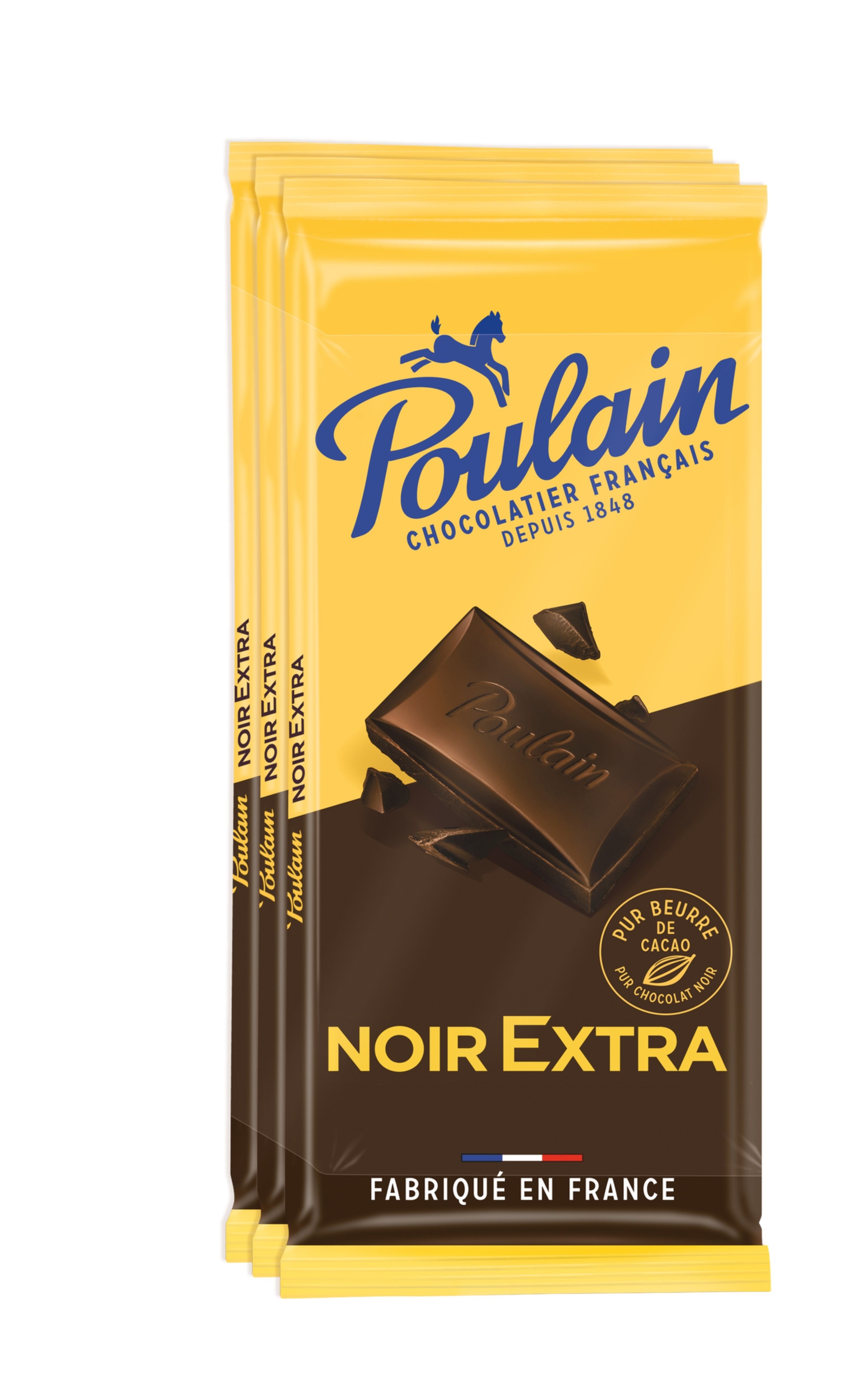 Poulain chocolat noir extra
