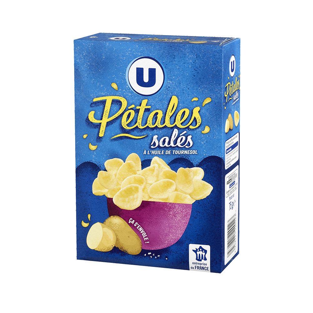Snacks pétales salés U 