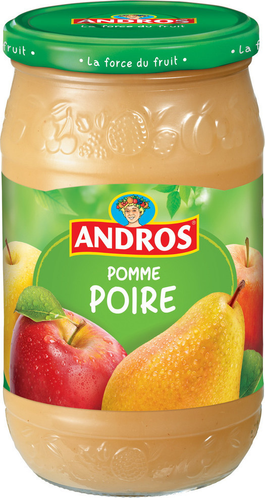 Compote pomme poire Andros