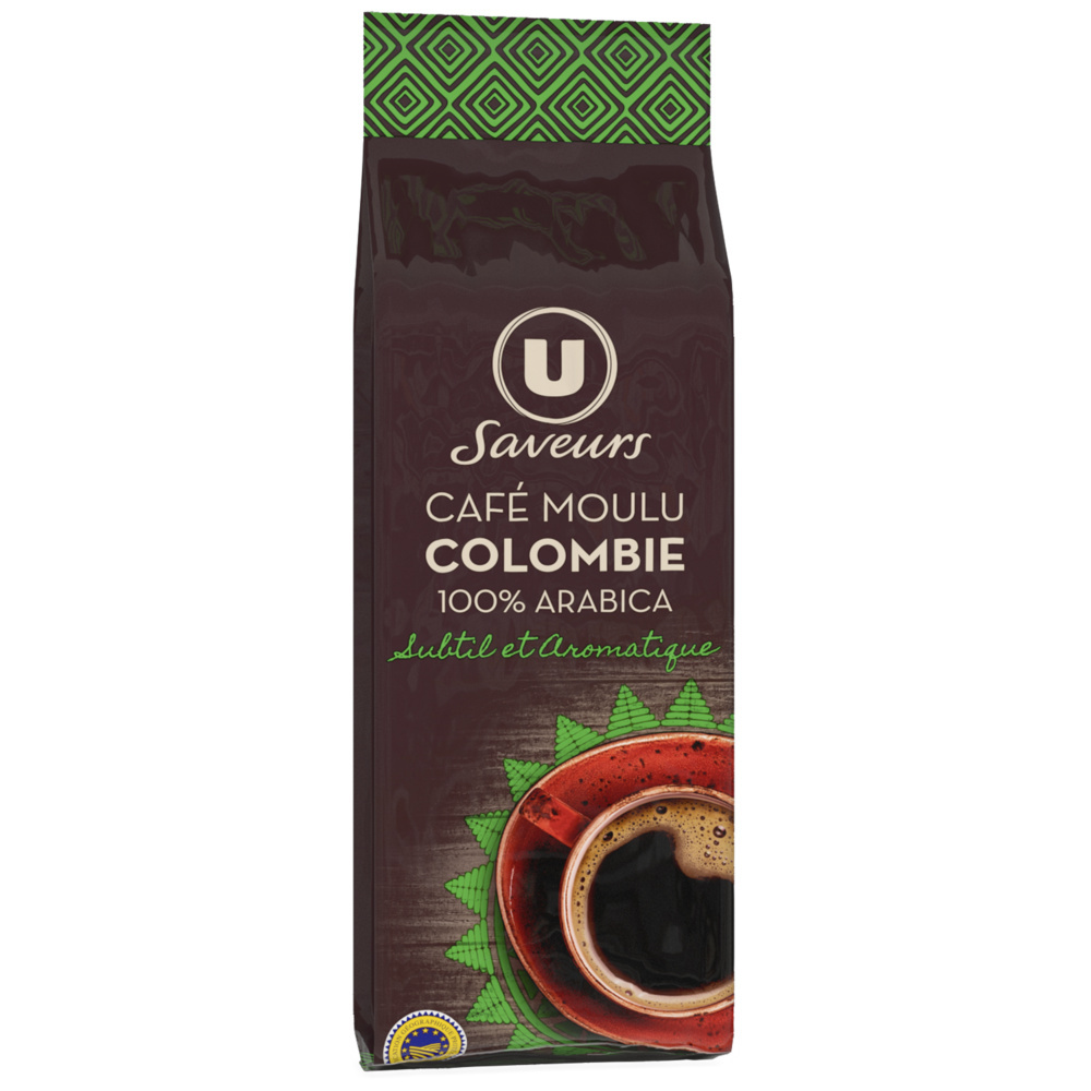 Café moulu arabica Colombie