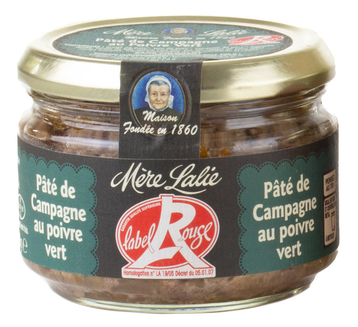Pâté de Campagne au Poivre Vert Label Rouge