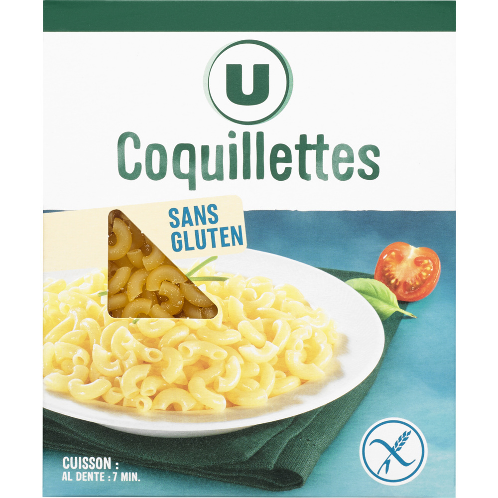 Coquillettes sans gluten U