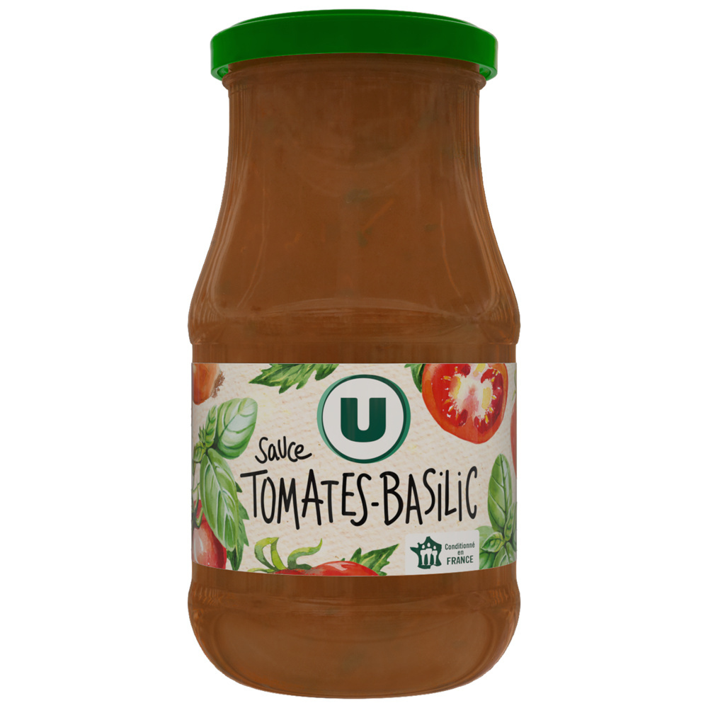 Sauce tomates et basilic U 
