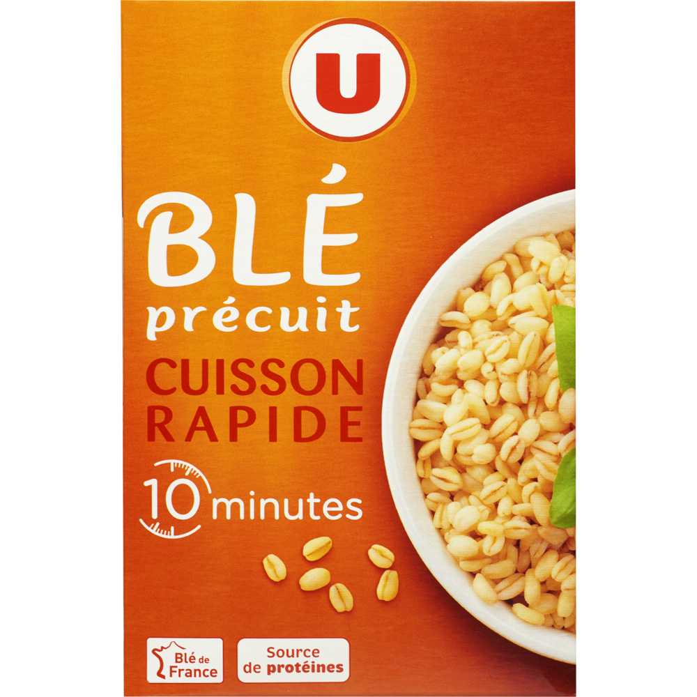 Blé précuit cuisson rapide U