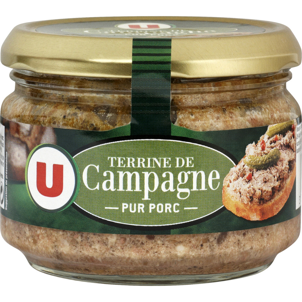 Paté de campagne pur porc U