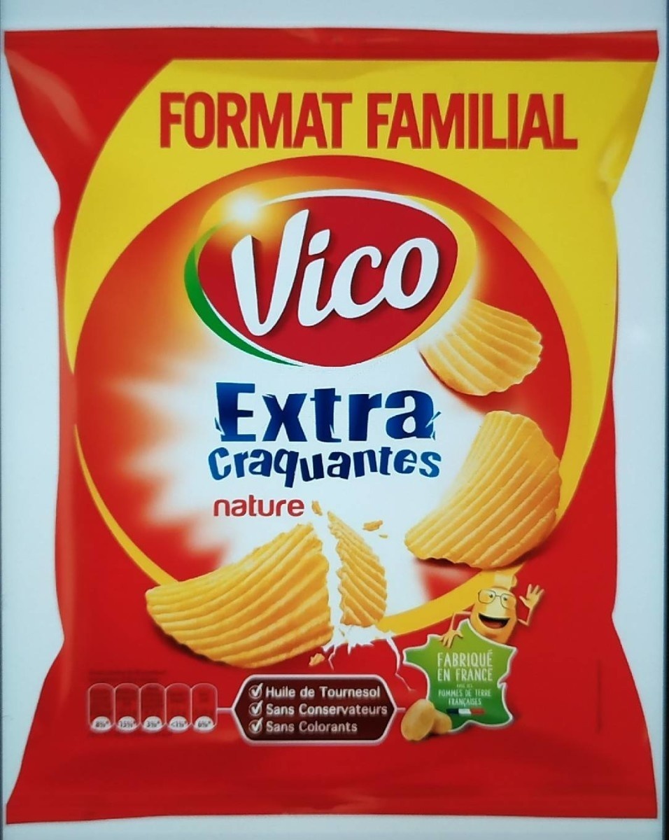 Chips Vico extra craquantes nature