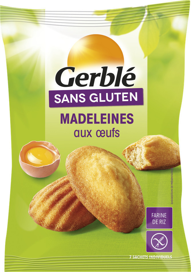 Gerble madeleines sans gluten