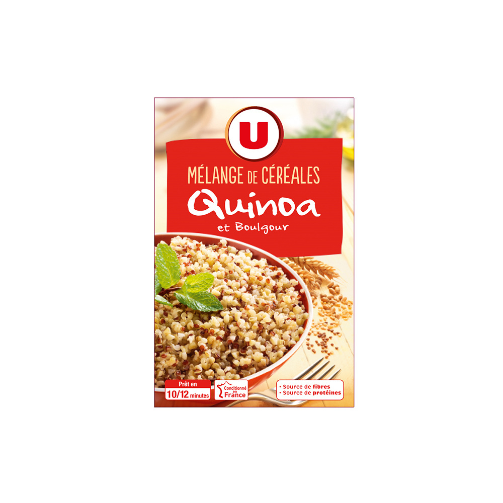 Mélange de céréales quinoa et boulgour U