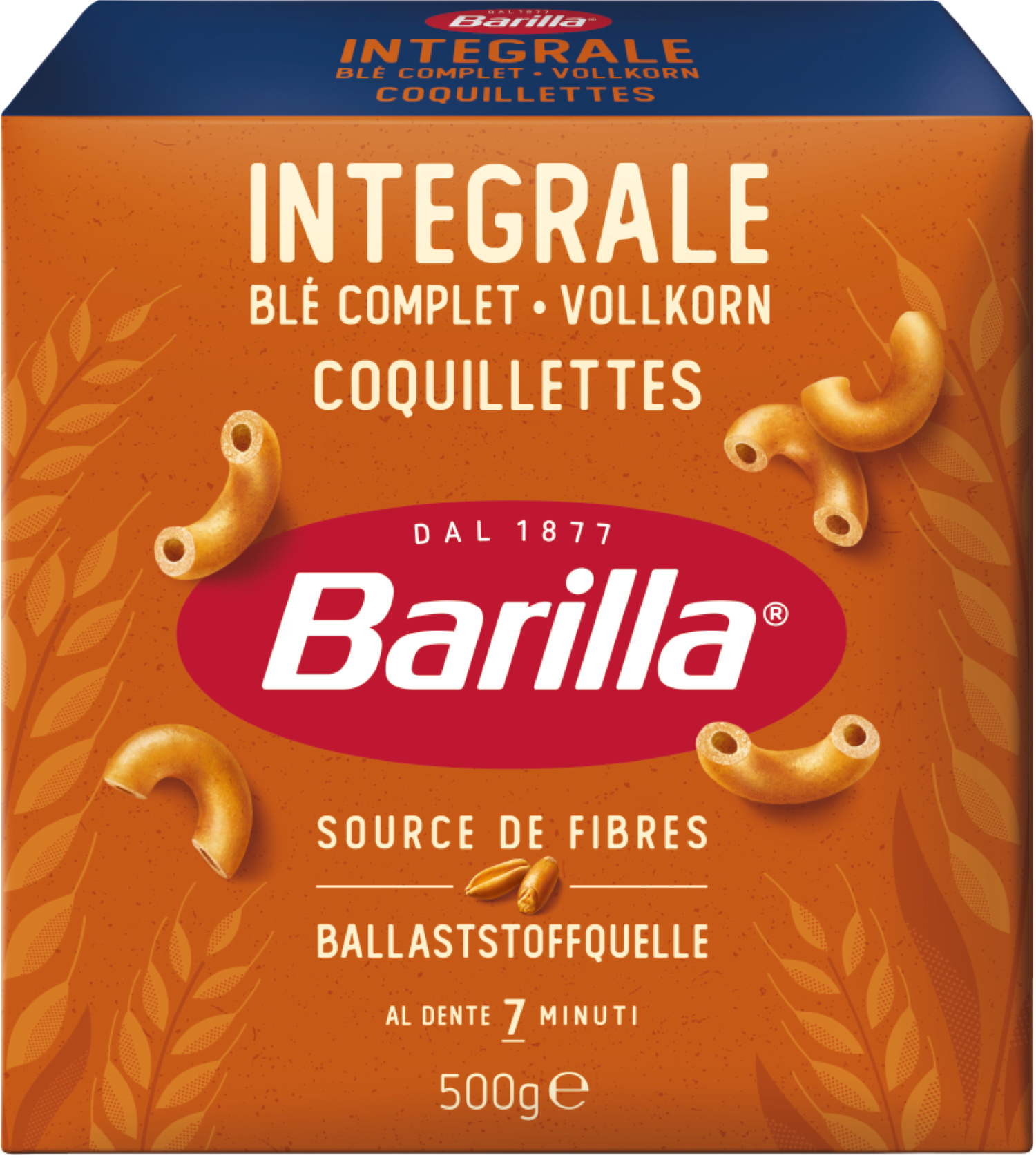 Coquillette Barilla blé complet
