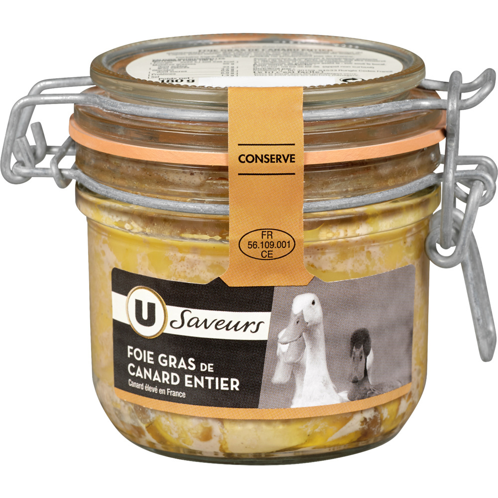 Whole duck foie gras U Saveurs