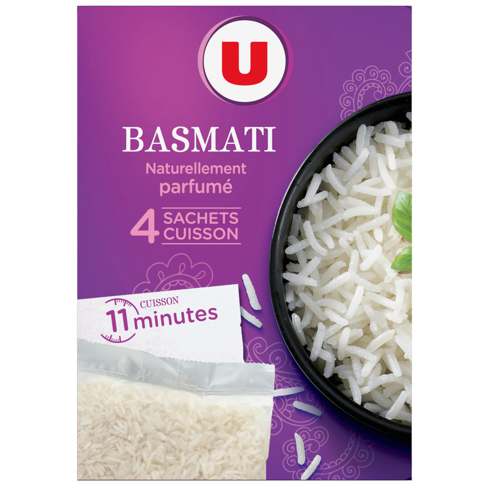 Riz basmati en sachets U 