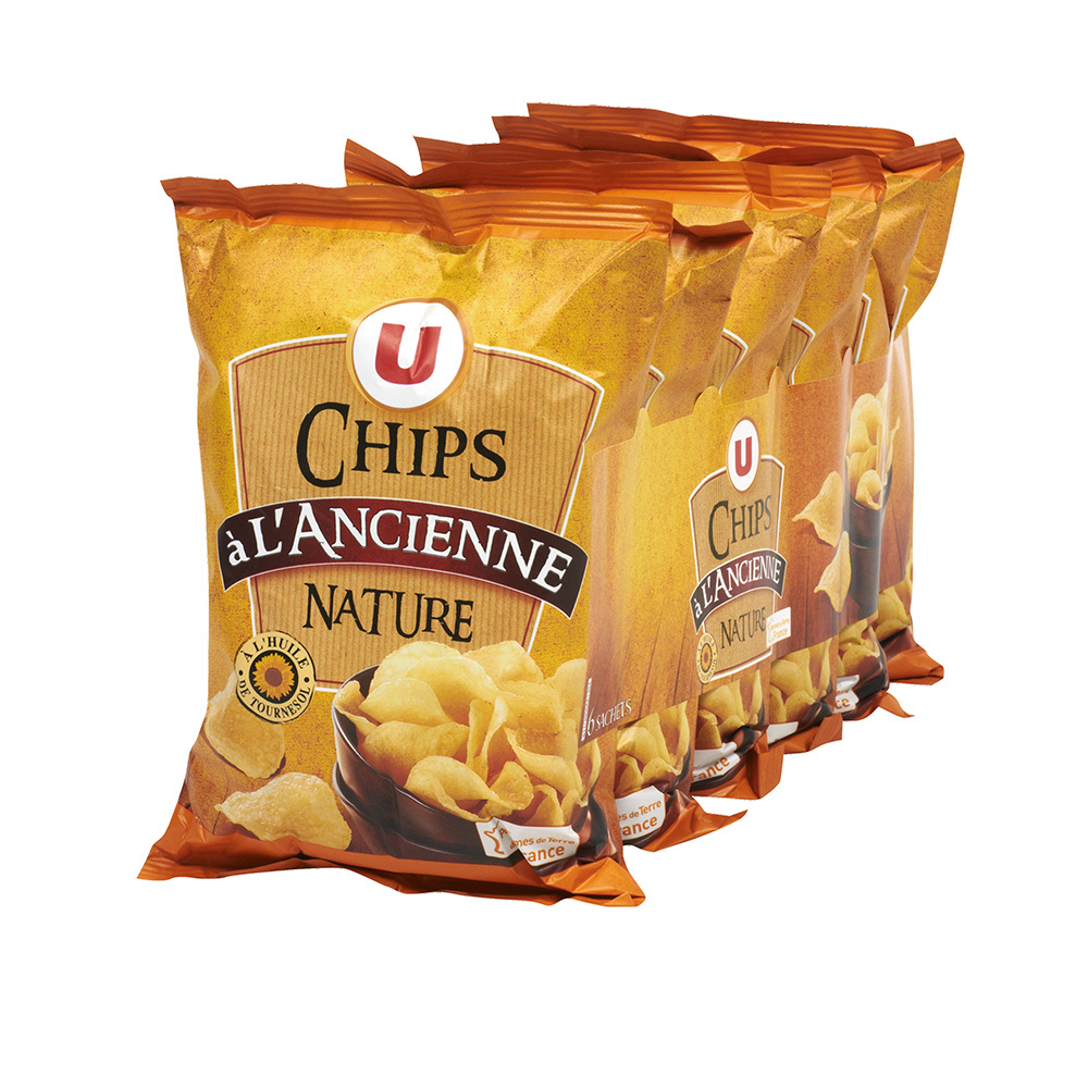 Chips à l'ancienne nature U 6*30G
