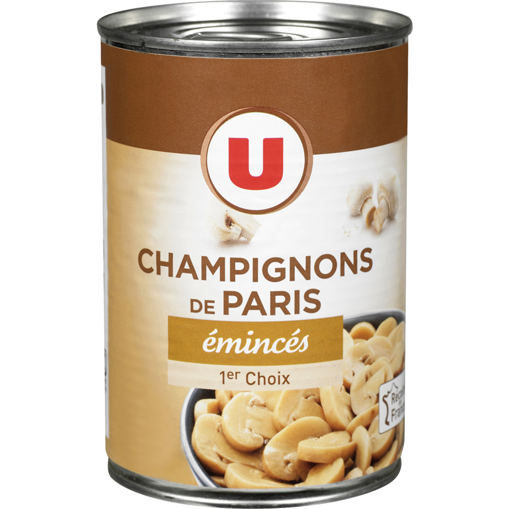 Champignons de Paris Emincés U