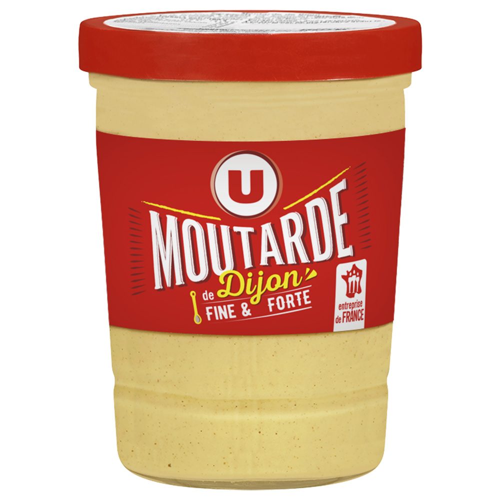 Moutarde de Dijon fine et forte U