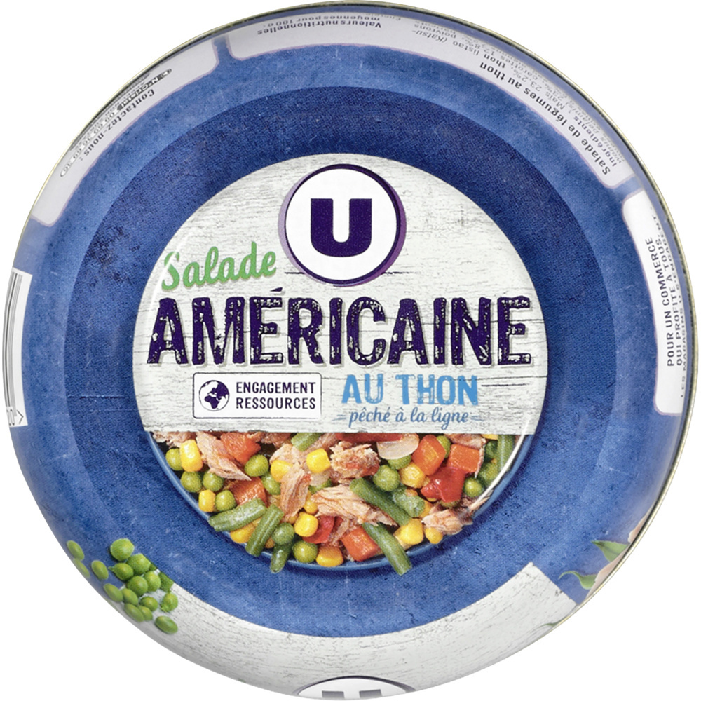 Salade américaine au thon U 