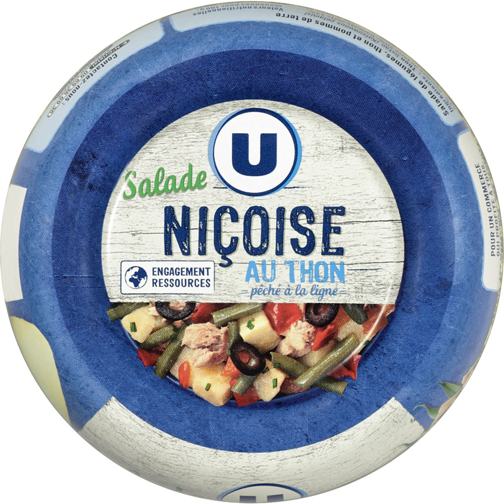 Salade niçoise au thon U 