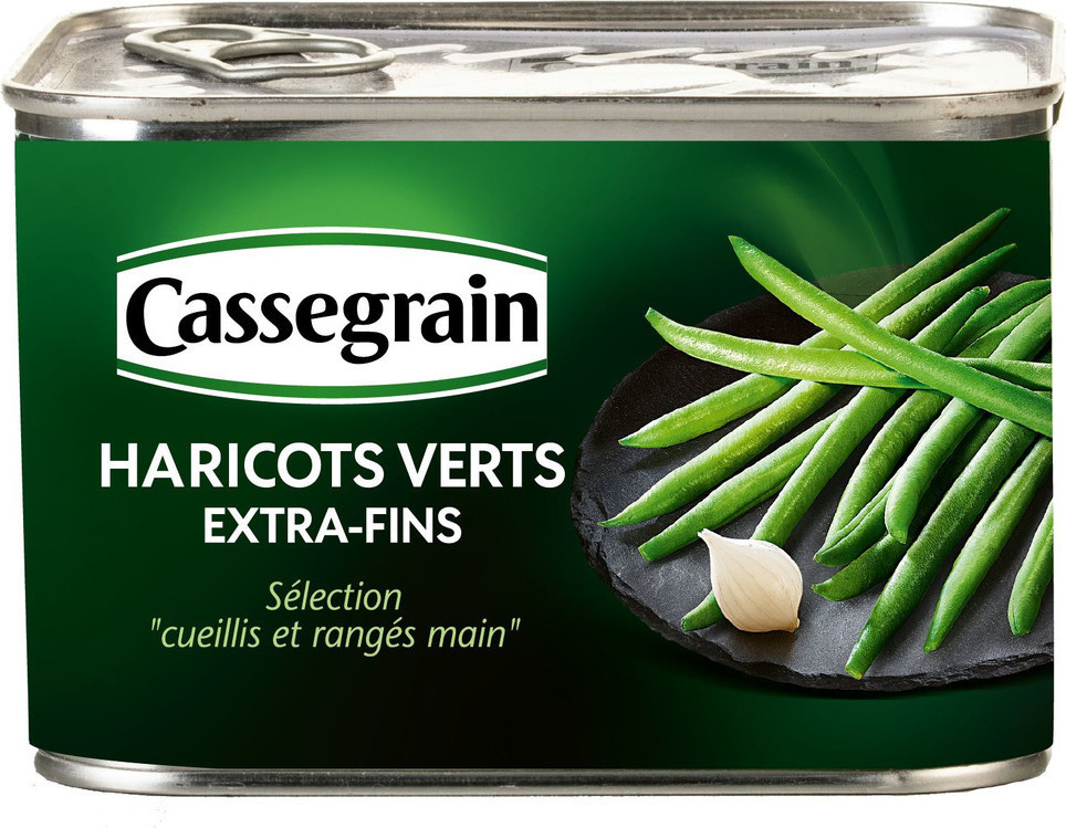Haricots Verts extra-fins sélection : ''cueillis et rangés main''