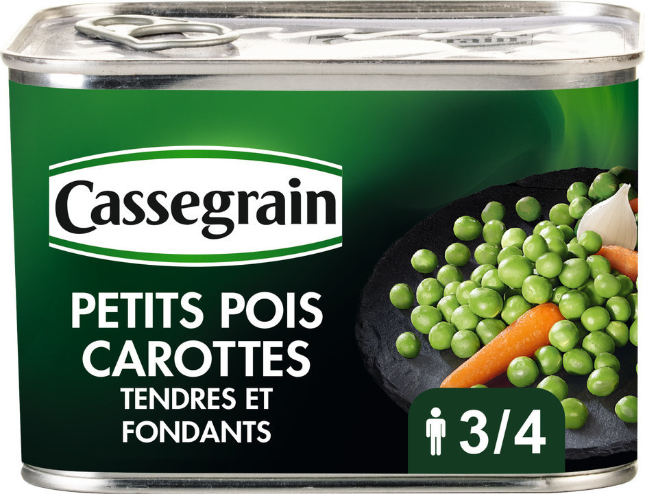 Petits Pois et Carottes Cassegrain 