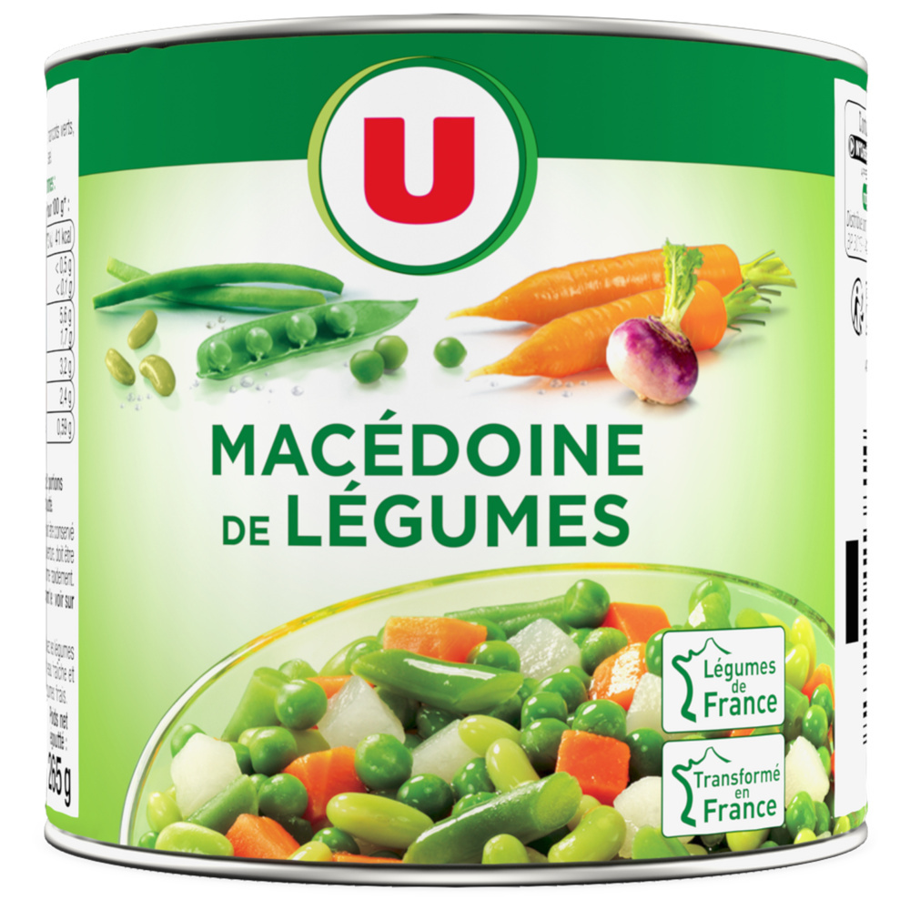 Macédoine de légumes U