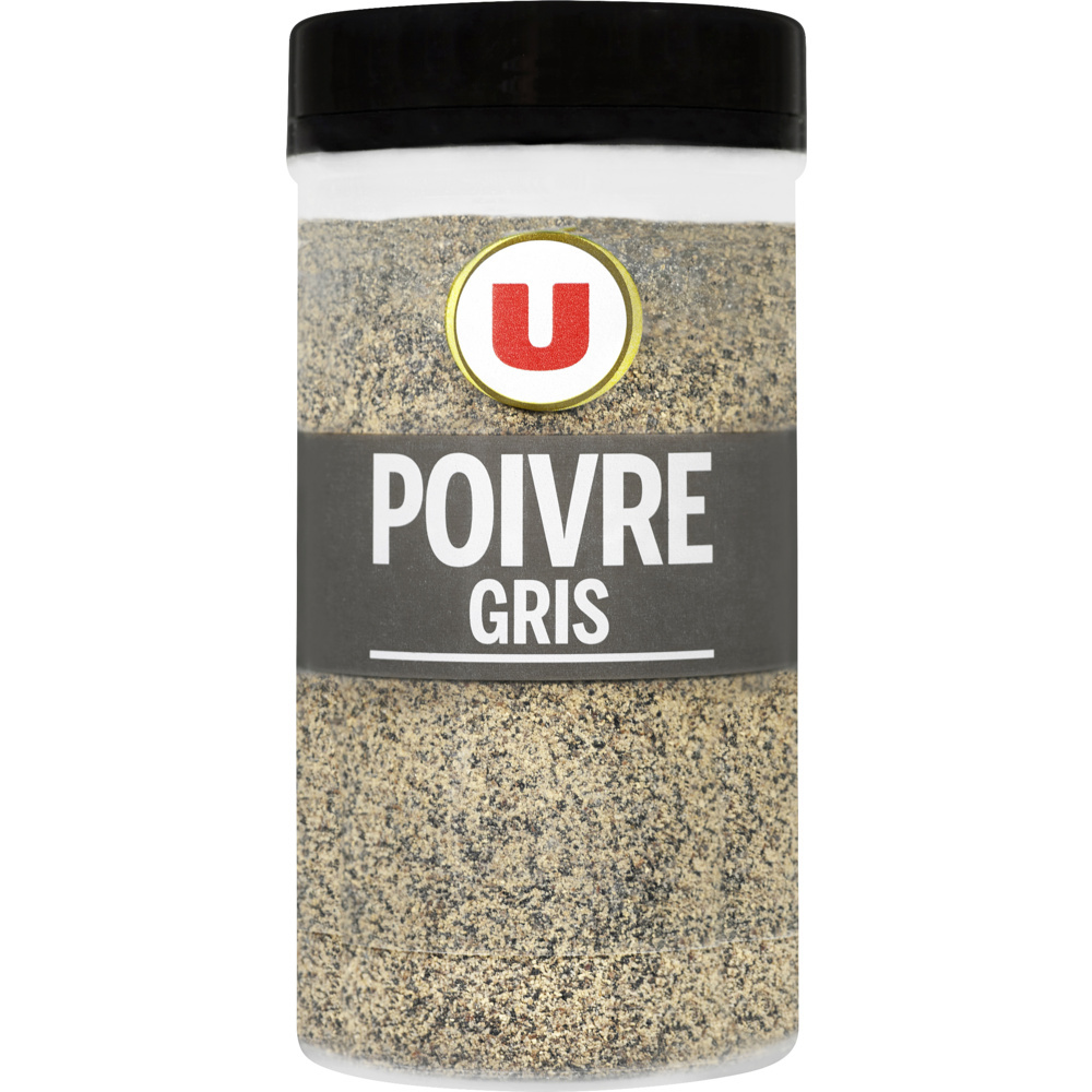 Poivre gris moulu U 