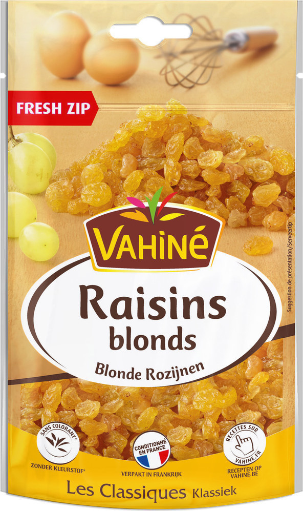 Raisins blonds Vahiné 