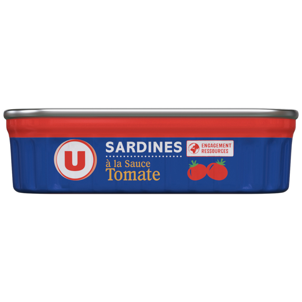Sardines à la sauce tomate U